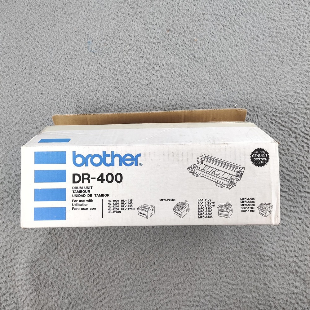 Brother DR-400 Drum Unit Genuine Replacement For HL-1230 HL-1240 HL-1440 Fax MFC